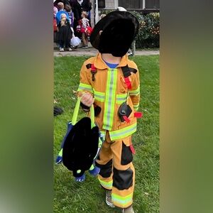 Kids Firefighter Costume with Hat